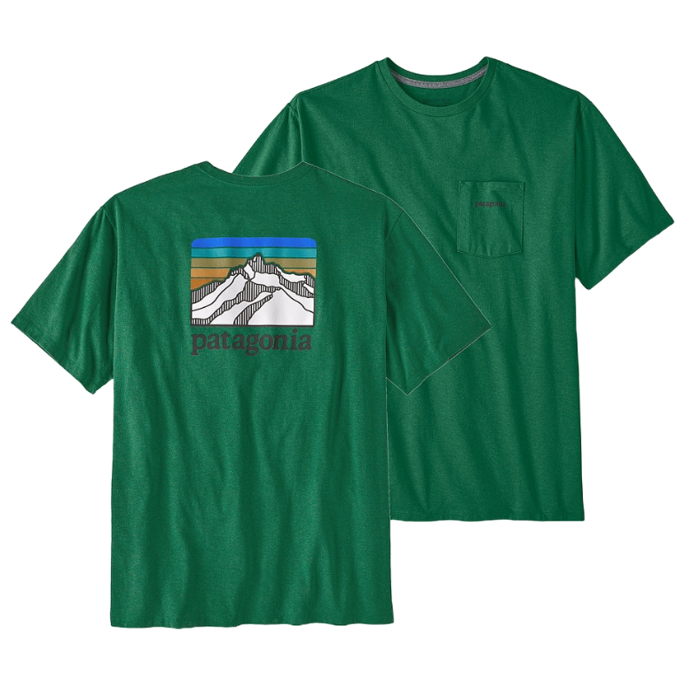 Patagonia Line Logo Ridge Pocket Tee