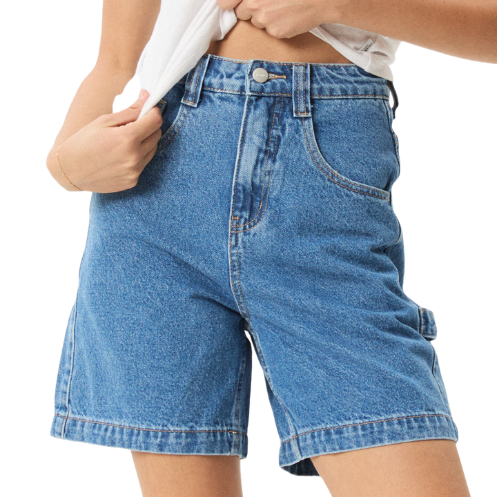Afends Emilie Denim Womens Workwear Short