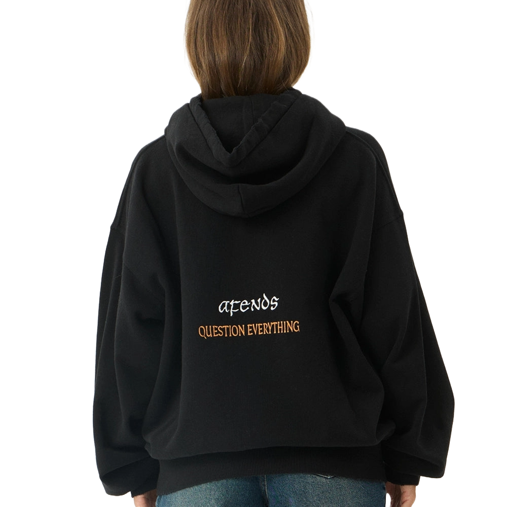 Afends Leap Boxy Pull On Hoodie