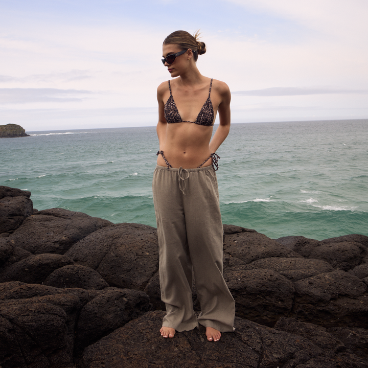 Afends Lenni Wide Leg Pant