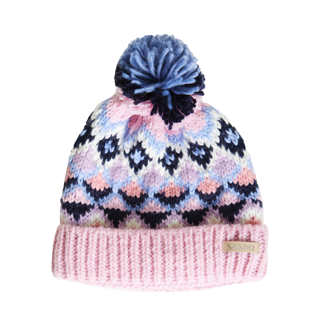 Rojo Fair Isle Beanie