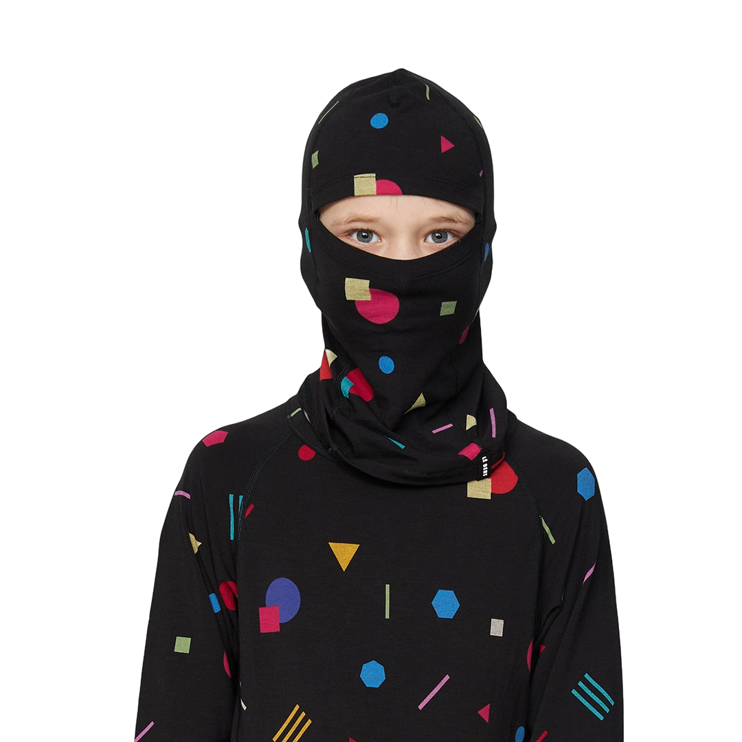 Le Bent Confetti Midweight Kids Balaclava