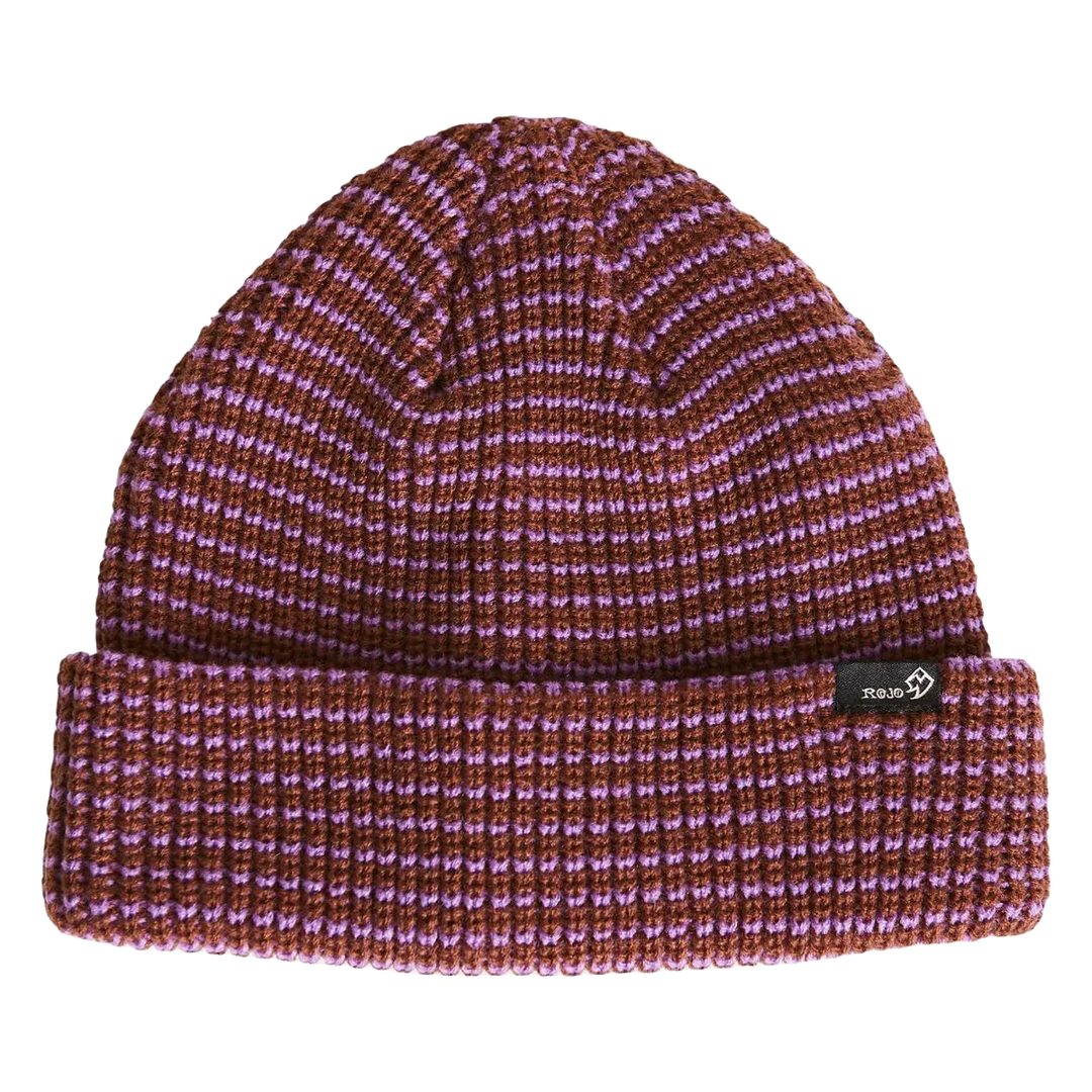 Rojo Retro Stripe Beanie