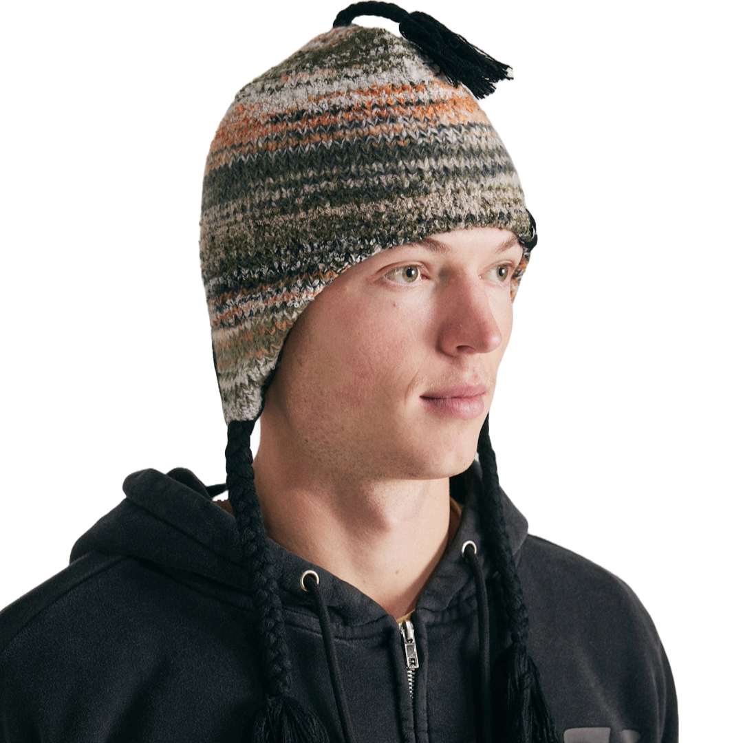 Blak Headwear Tassel Beanie