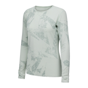 Le Bent Fractal Midweight Womens Crew Base Layer
