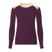 Le Bent Geo Midweight Womens Crew Base Layer