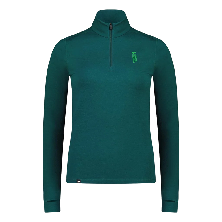 Mons Royale Cascade 1/4 Zip Womens Base Layer