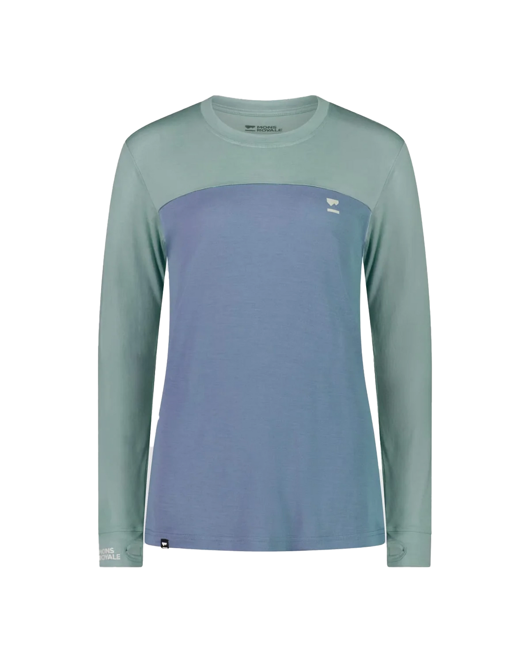 Mons Royale Yotei LS Logo Womens Top