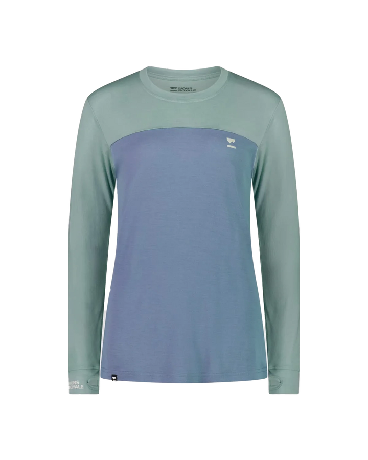 Mons Royale Yotei LS Logo Womens Top
