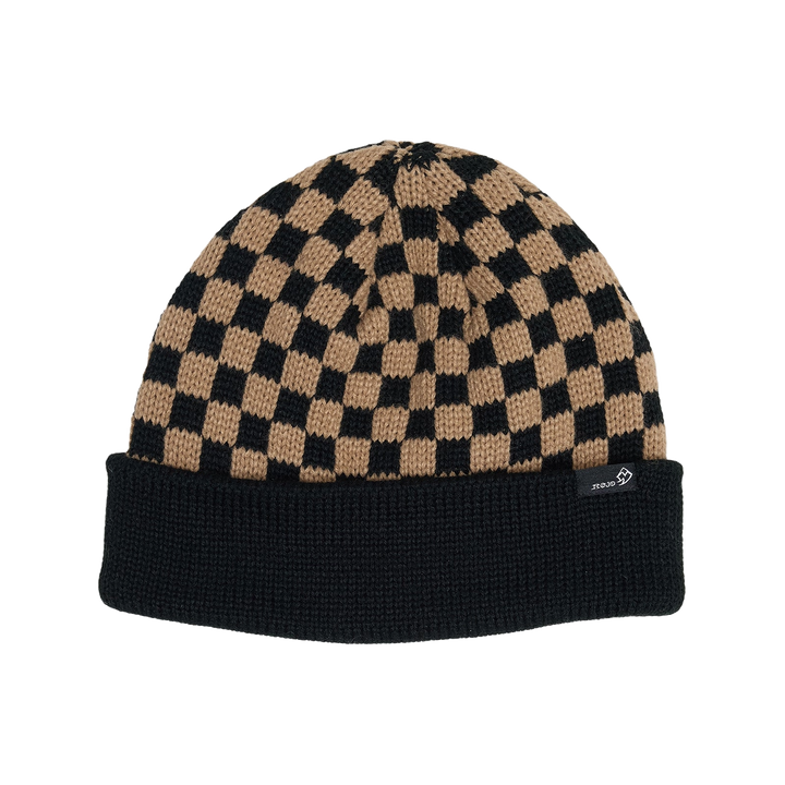 Rojo Cosy Check Beanie