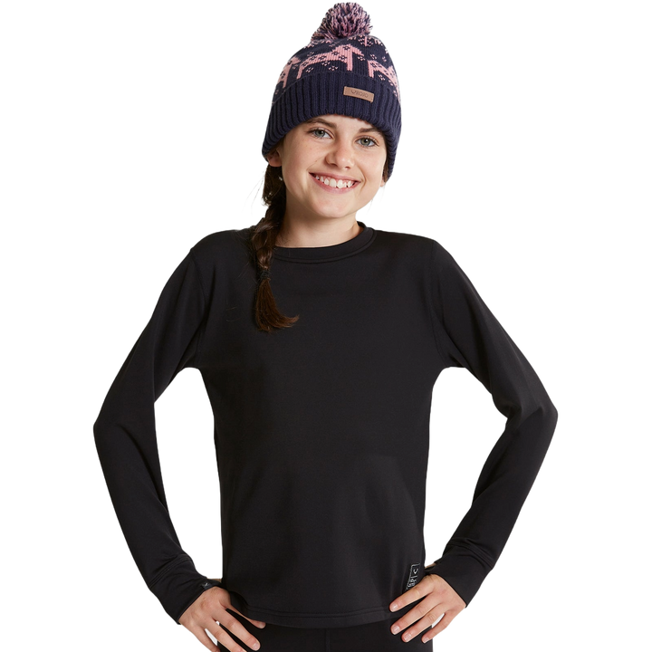 Rojo Jyndie Crew Neck Girls Thermal Top