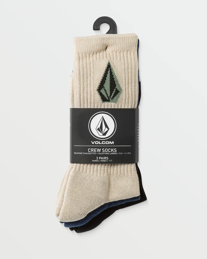 Volcom Full Stone Sock 3 Pack