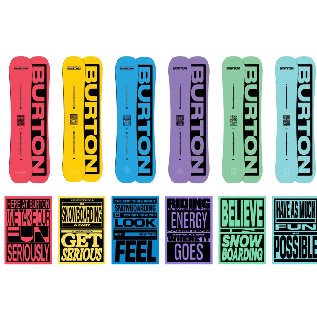 Burton 2026 From Burton to the World Snowboard