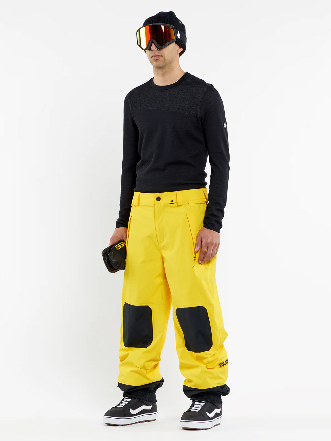 VOLCOM GORE-TEX スノーボードパンツ Mサイズ KHA イエロー 【公式通販】