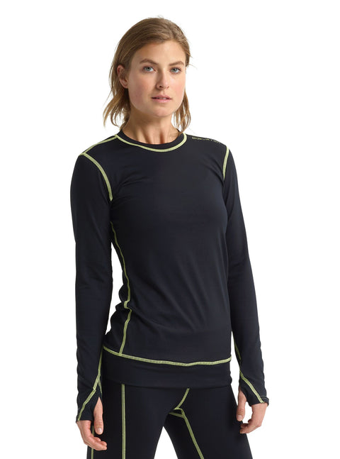 BURTON [ak] POWER GRID STRETCH WOMENS CREW BASE LAYER