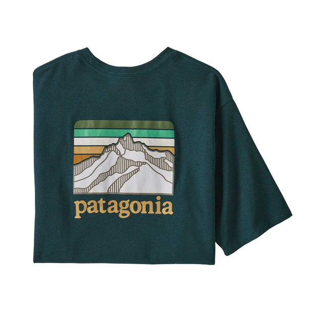 Patagonia Line Logo Ridge Pocket Tee