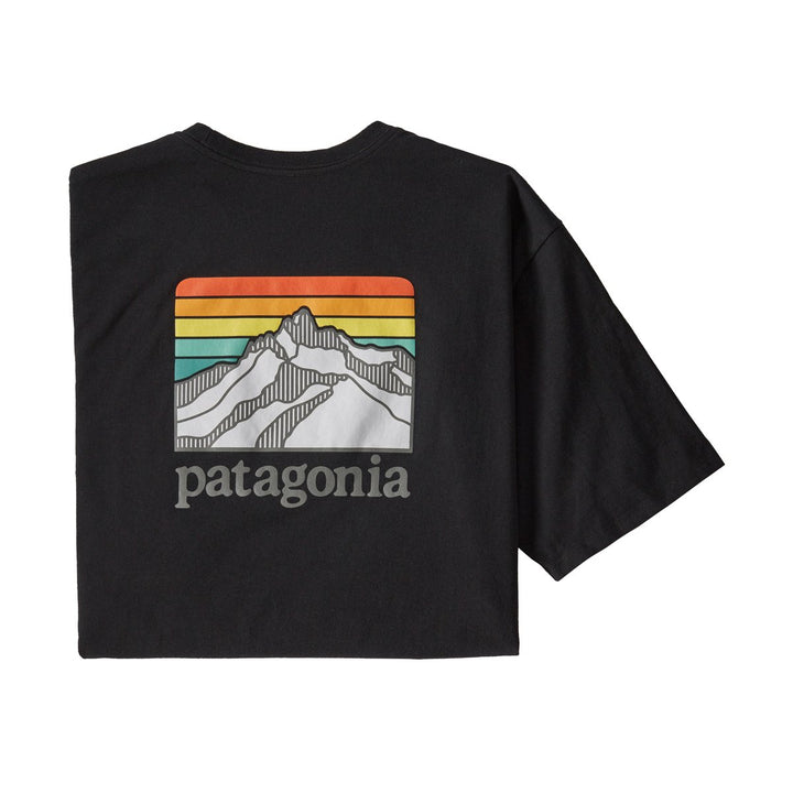 Patagonia Line Logo Ridge Pocket Tee
