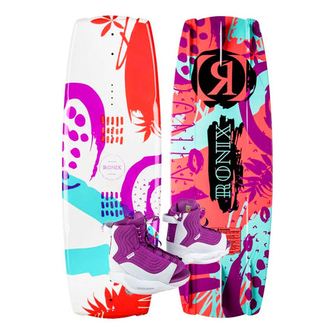 RONIX AUGUST 2022 WOMENS WAKEBOARD PACKAGE 120cm